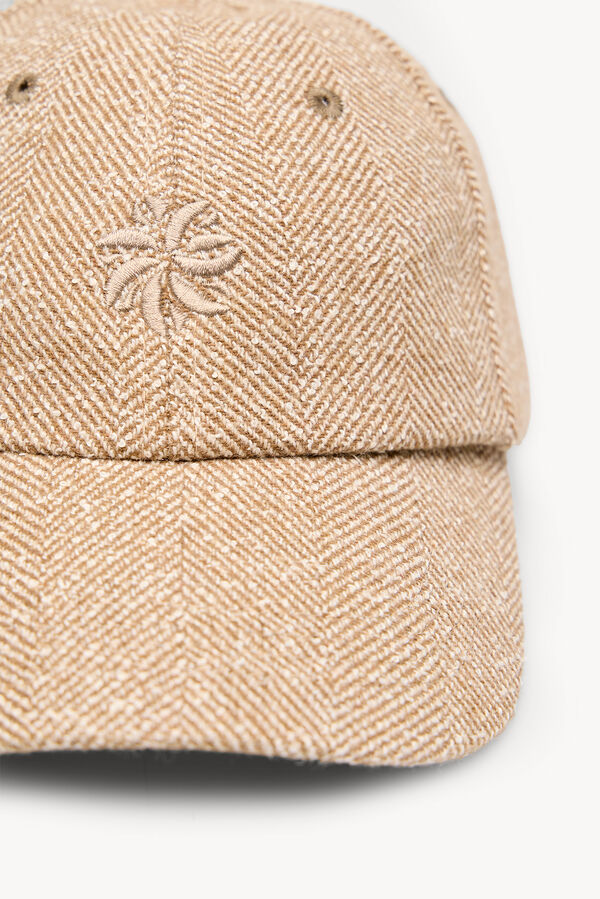 Hoss Intropia Luna. Boné logo bordado Verde