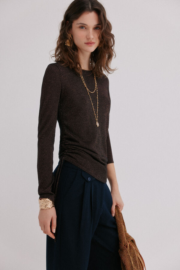 Hoss Intropia Imani. Jersey con frunces Multicolor