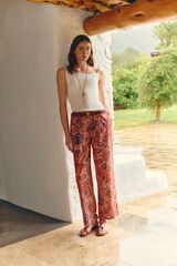 Hoss Intropia Philipa.Pantalon estampado Multicolor