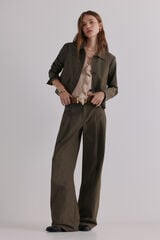 Hoss Intropia Eloïse. Chaqueta casual Kaki