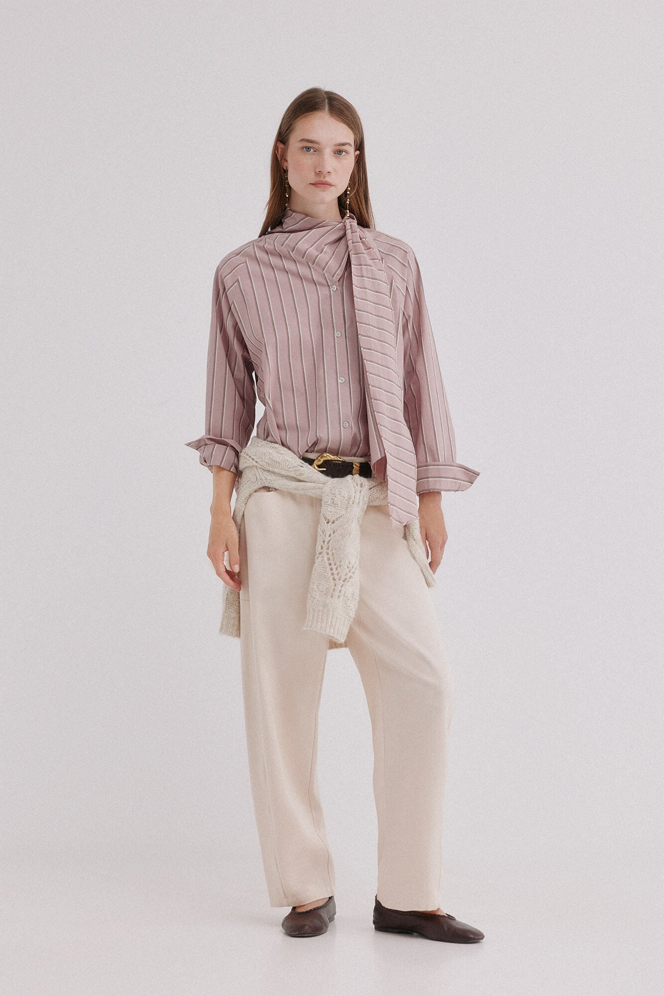 Hoss Intropia Praisa. Pantal&oacute;n de rayas