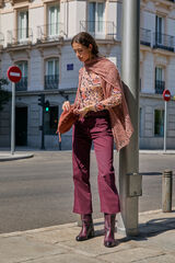 Hoss Intropia Bonnie. Calça jeans de perna larga Granada