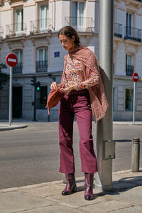 Hoss Intropia Bonnie. Calça jeans de perna larga
