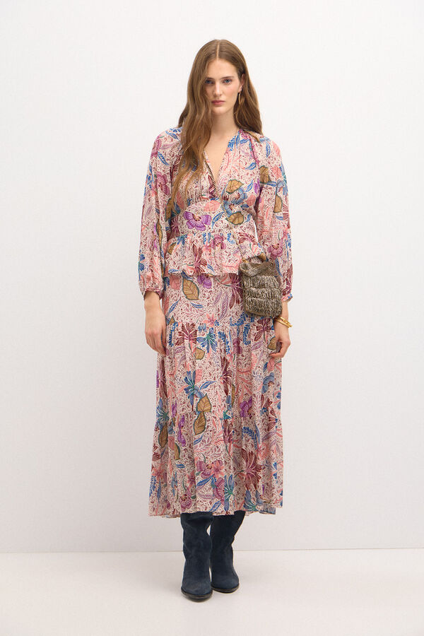Hoss Intropia Rigoberta. Vestido estampado. Multicolorido