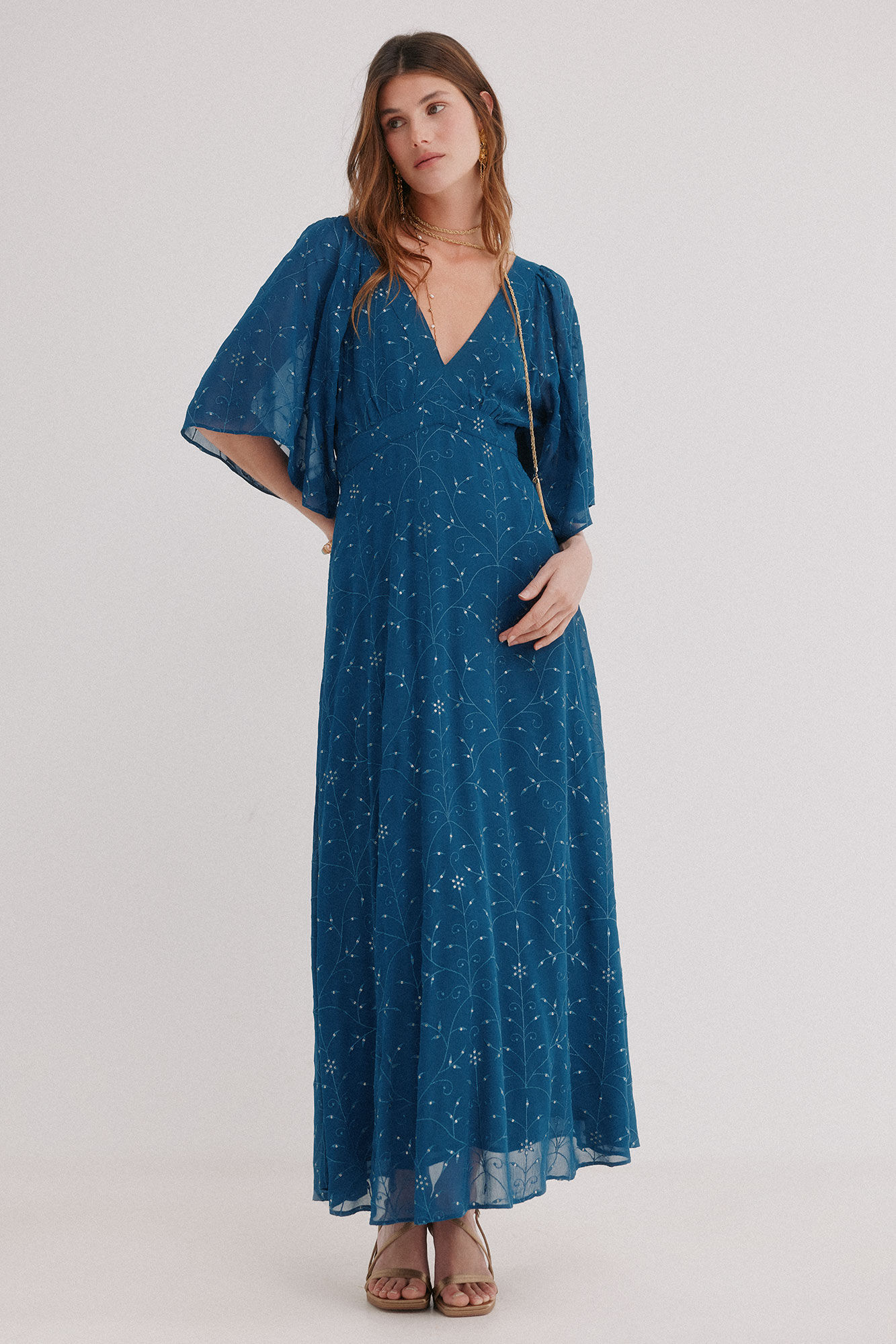 Hoss Intropia Alma. Vestido flu&iacute;do