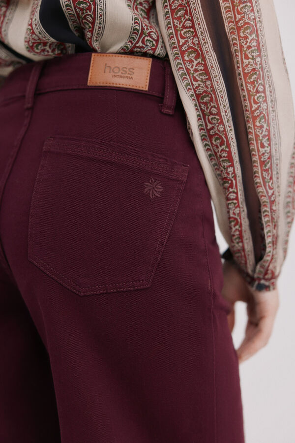 Hoss Intropia Valeria.Jeans fit wide leg Vino