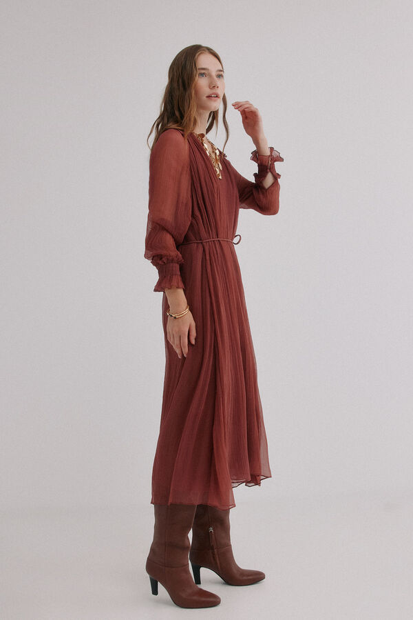 Hoss Intropia Alejandra. Vestido esvoaçante Subiu