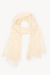 Hoss Intropia Lucila. Bufanda calada Marfil