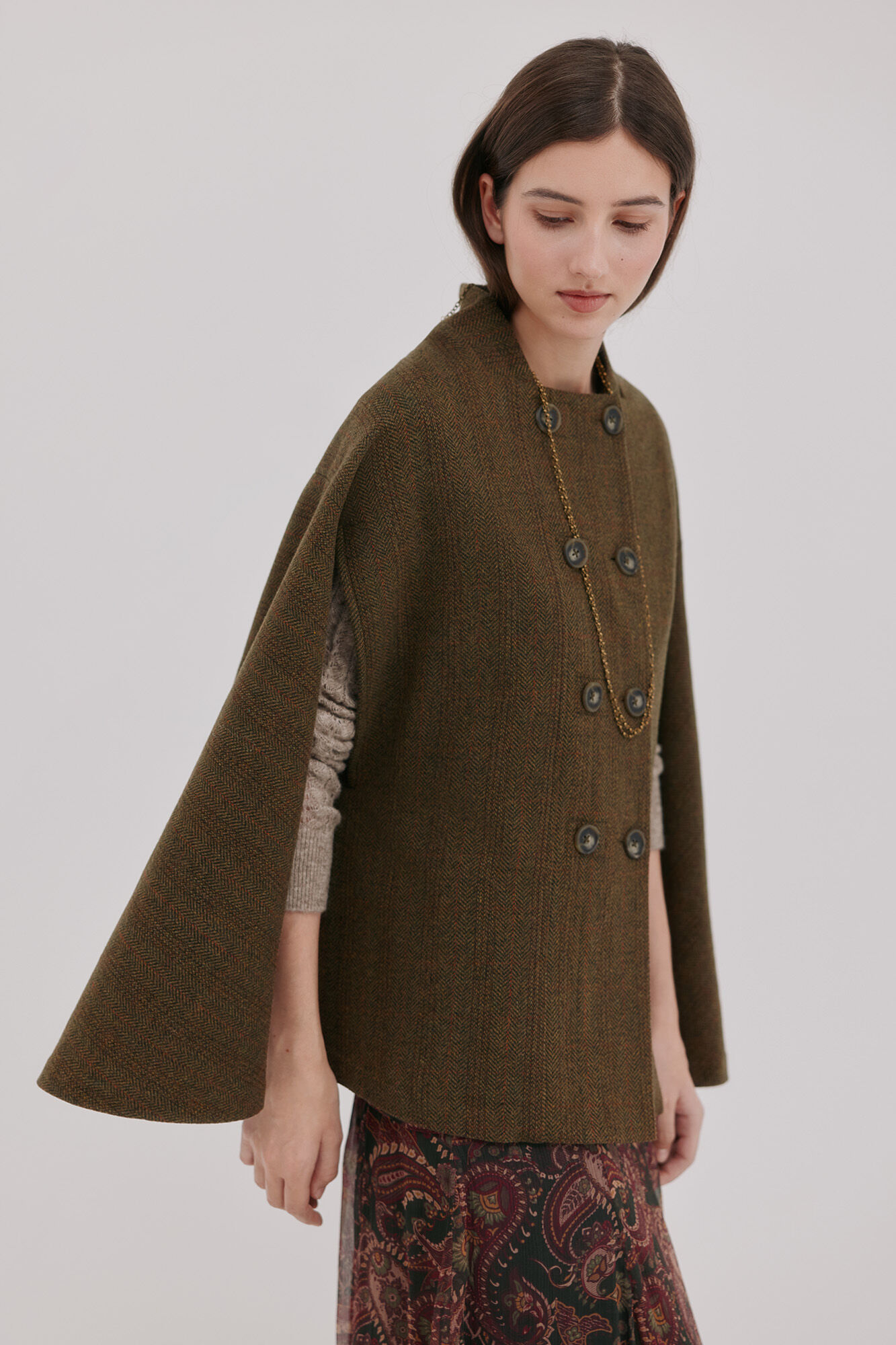Hoss Intropia Fleure.Chaqueta capa