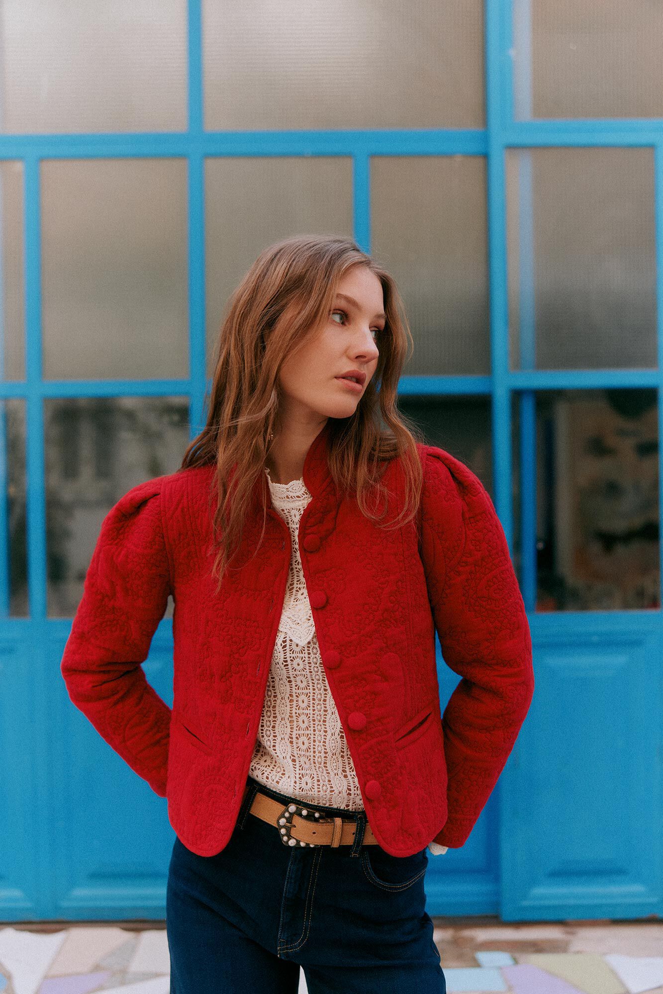 Hoss Intropia Elisa. Chaqueta acolchada corta