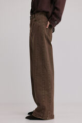 Hoss Intropia Payton. Calça de veludo cotelê Ecru