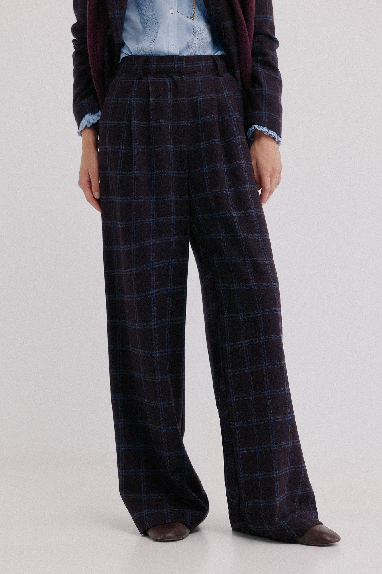 Hoss Intropia Peony. Pantal&oacute;n cuadros