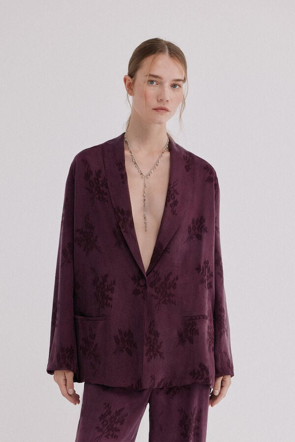 Hoss Intropia Elmira. Blazer jacquard Granada