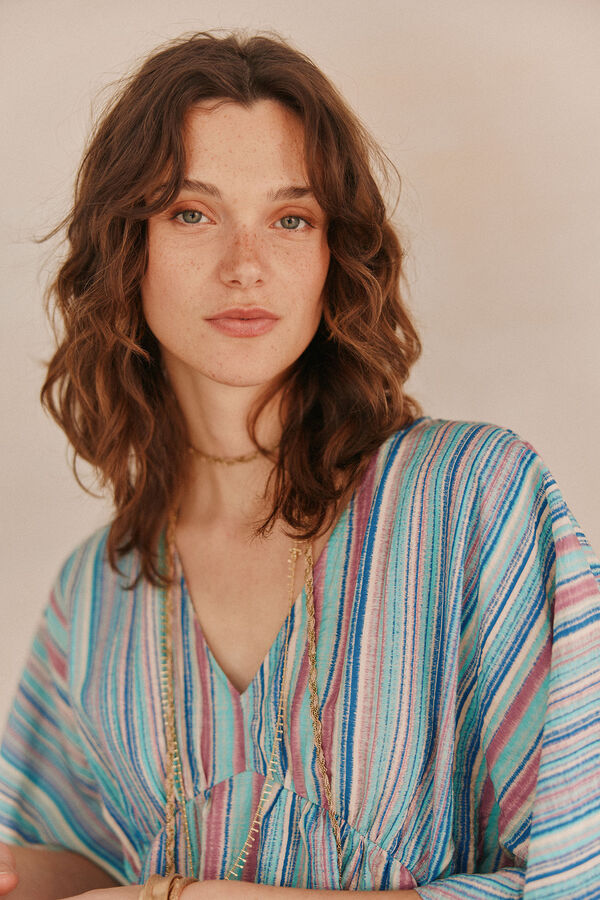 Hoss Intropia Ciara. Camisa manga corta. Multicolor