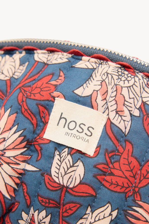 Hoss Intropia Loreta. Neceser grande estampado Estampado azul