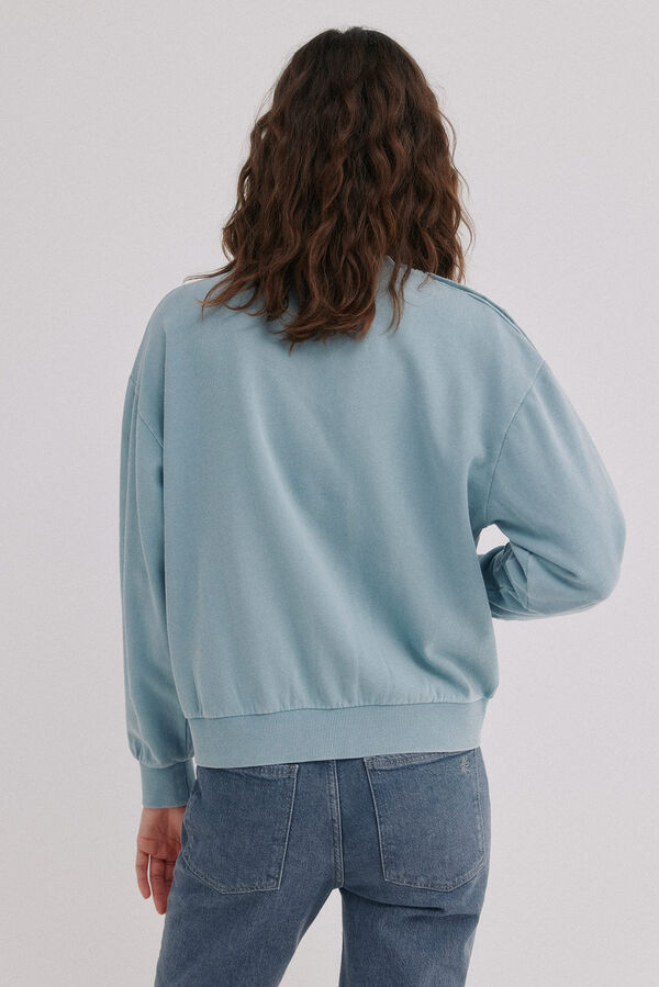 Hoss Intropia Maddie. sweatshirt de gola alta Azul