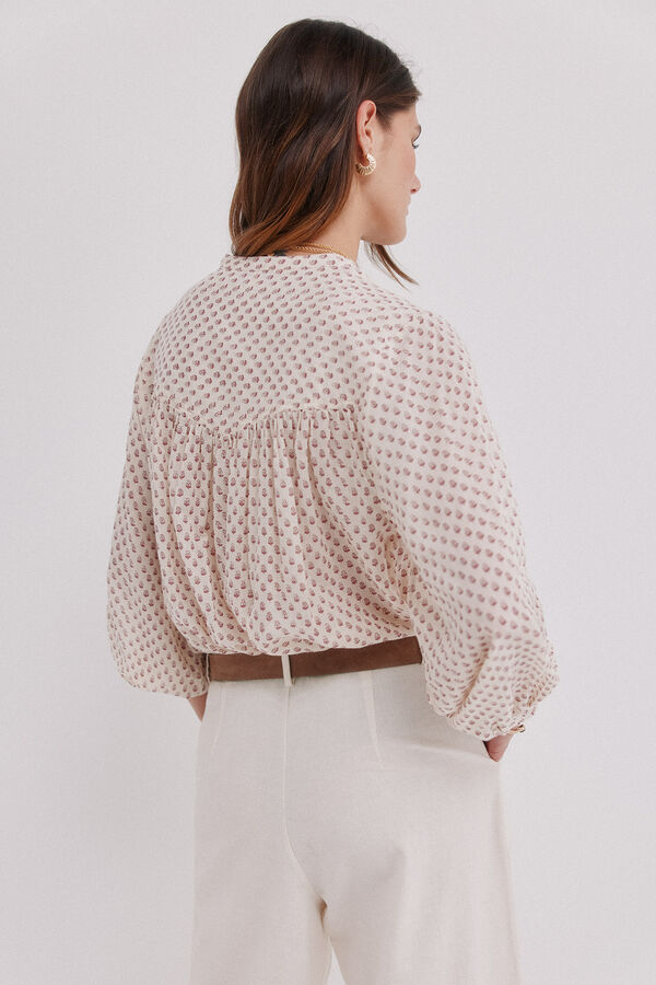 Hoss Intropia Genebra. Blusa estampada Multicolorido