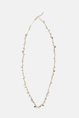 Hoss Intropia Luciana. Colar de contas banhado a ouro Dourado