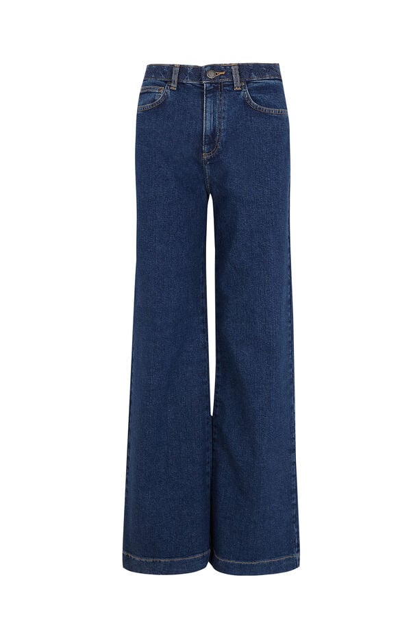 Hoss Intropia Chloe.Jeans fit flare Azul