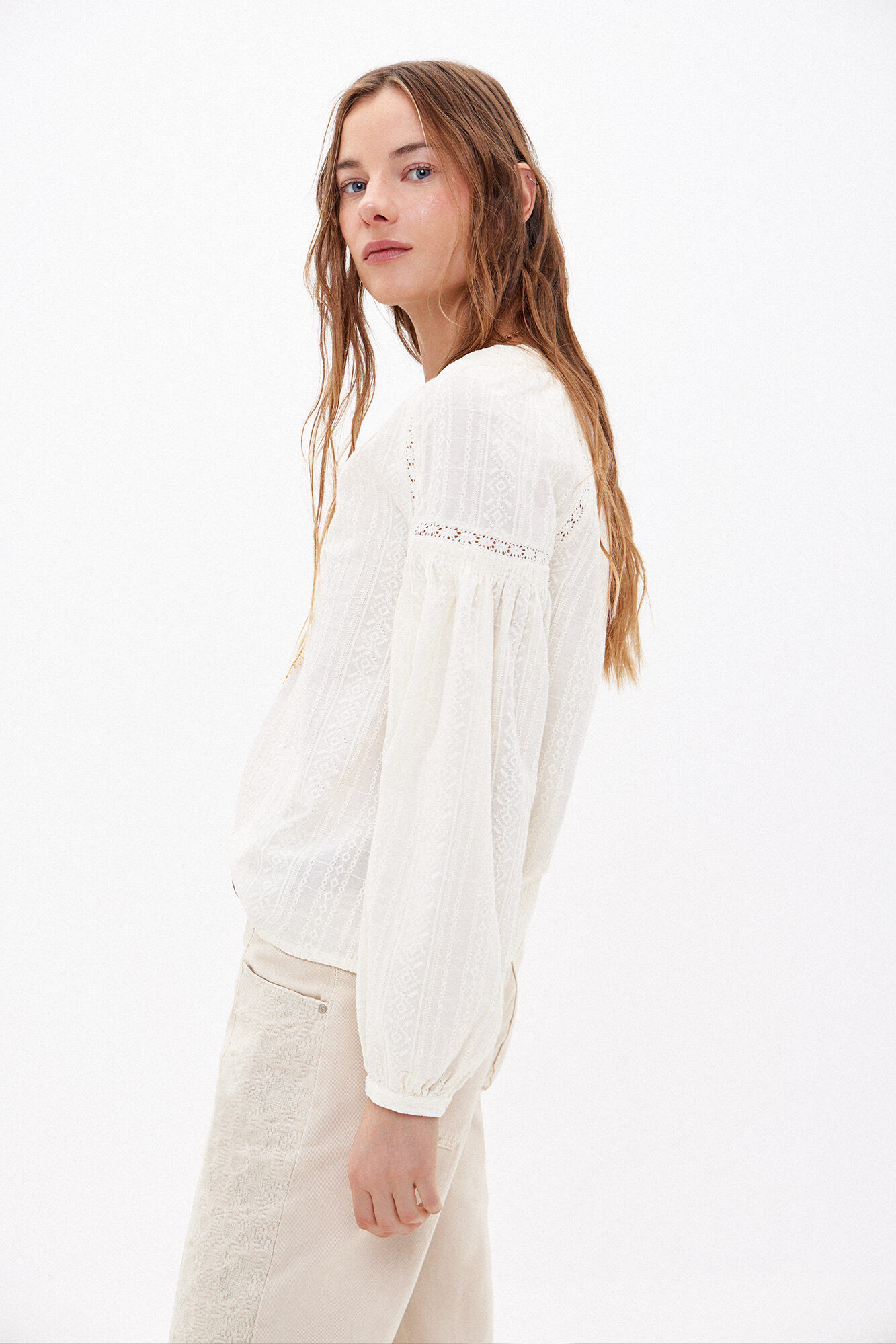 Camisa sales bordado suizo