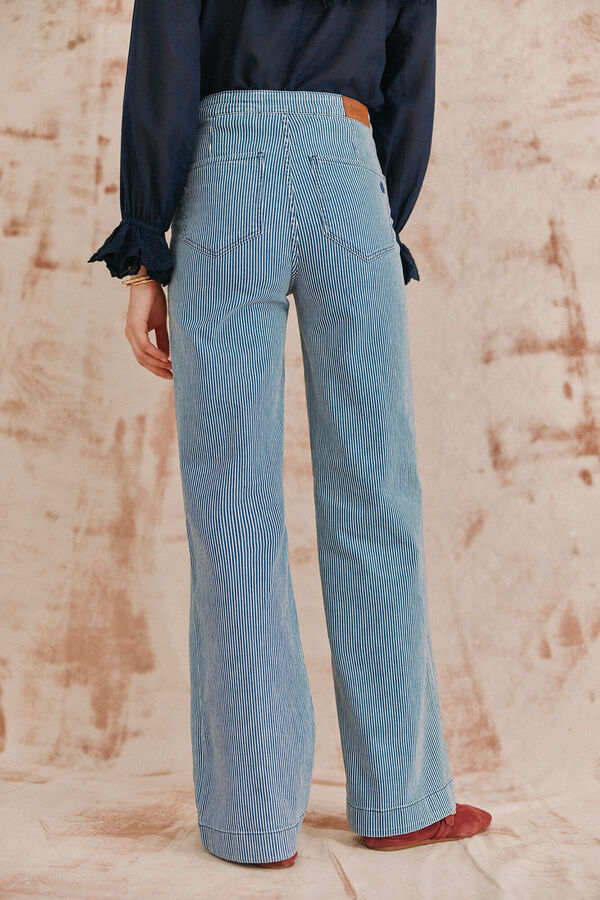 Hoss Intropia Prisca. Jeans de botões Azul