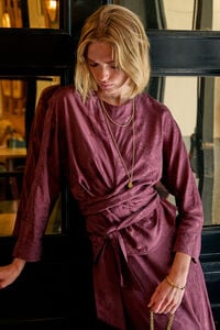 Hoss Intropia Gloria. Blusa estampado jacquard