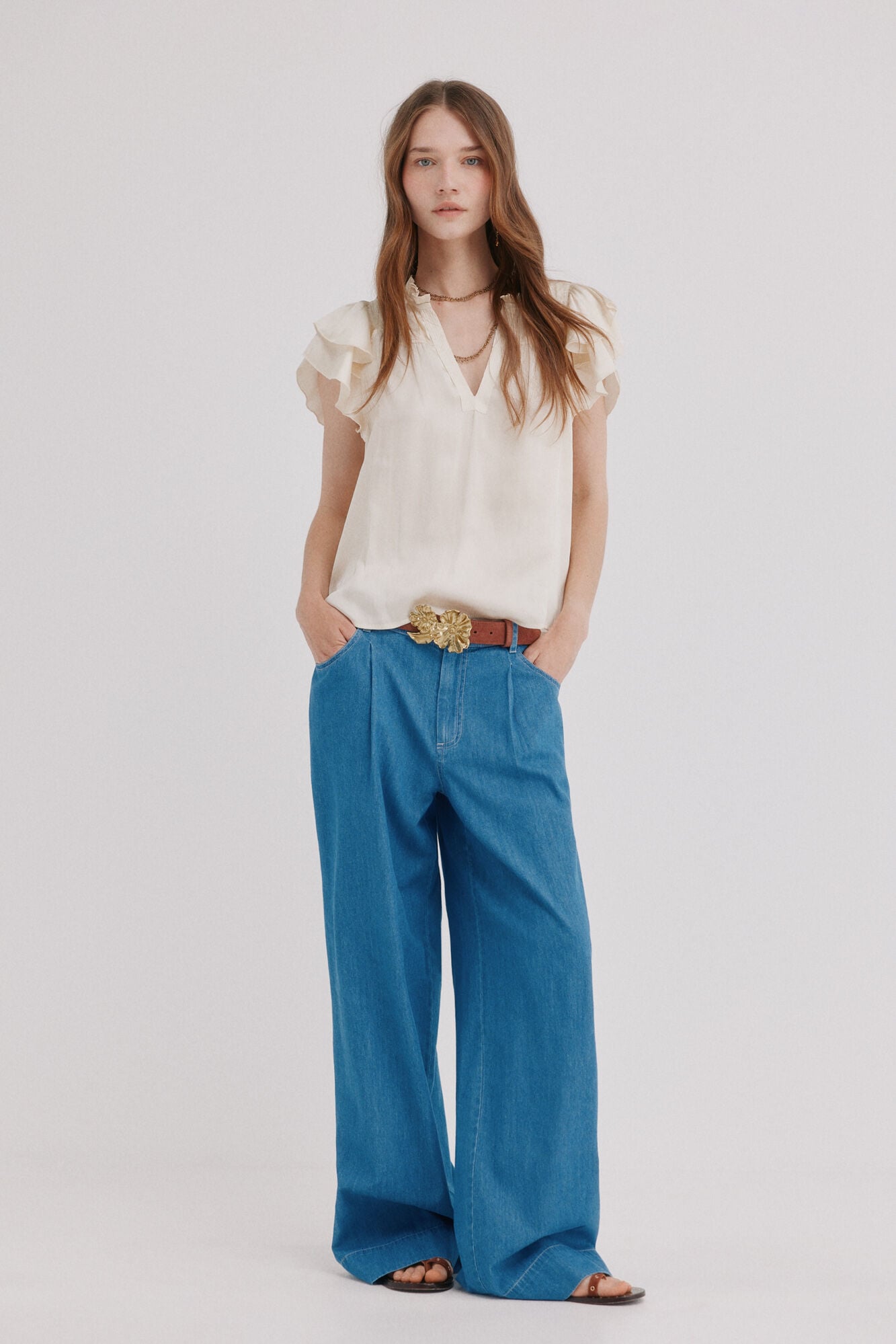 Hoss Intropia Cleo. Blusa fluida