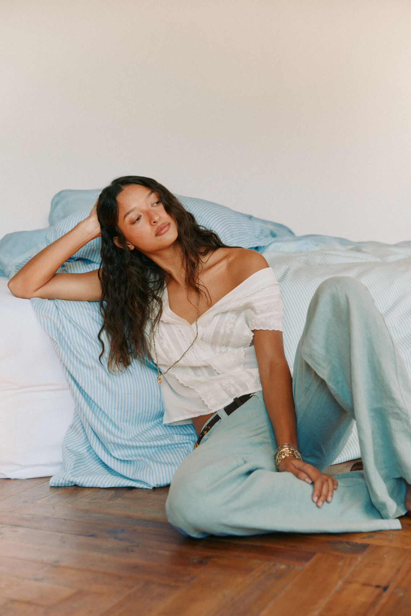 Hoss Intropia Carola. Blusa rom&acirc;ntica