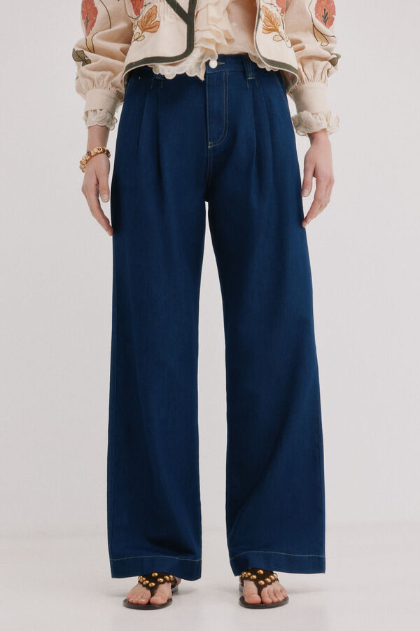 Hoss Intropia Batsy. Denim tencel Azul