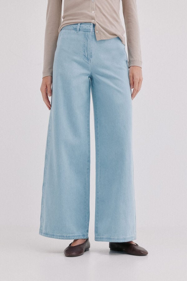 Hoss Intropia Brianna. Jeans retos Azul