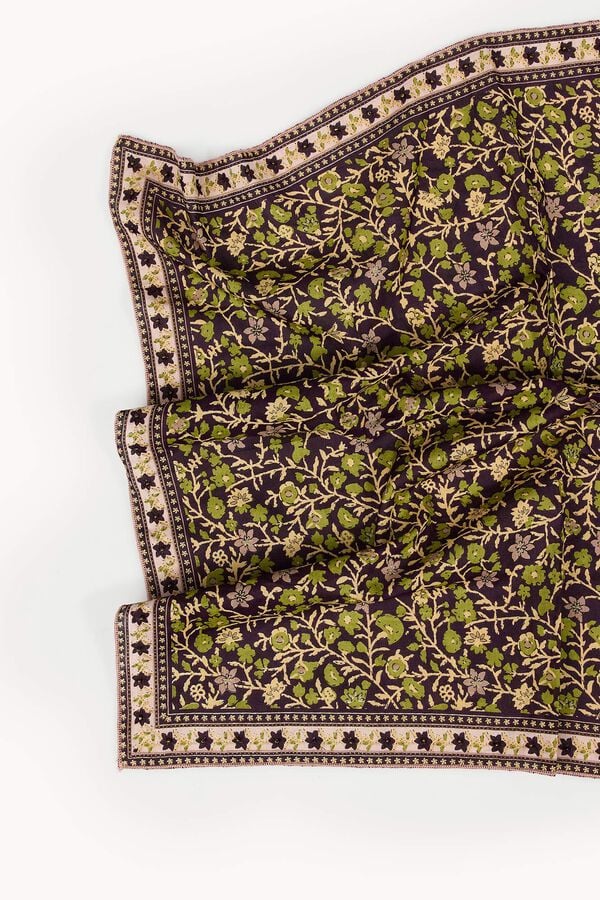 Hoss Intropia Laraine. Bandana em algod&atilde;o estampada Multicolorido