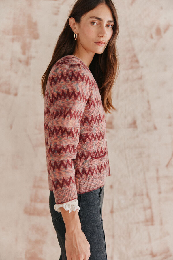 Hoss Intropia Tei. Chaqueta greca Multicolor