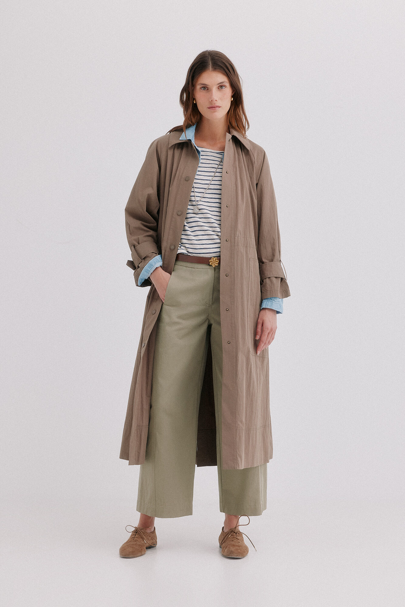 Hoss Intropia Dalia. Chaqueta midi