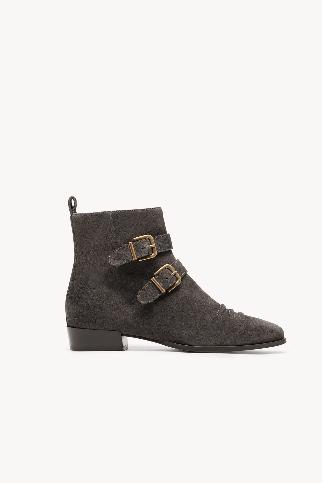 Botines planos piel on sale
