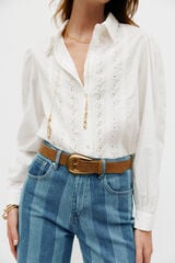 Hoss Intropia Carmen. Blusa minimalista Marfil
