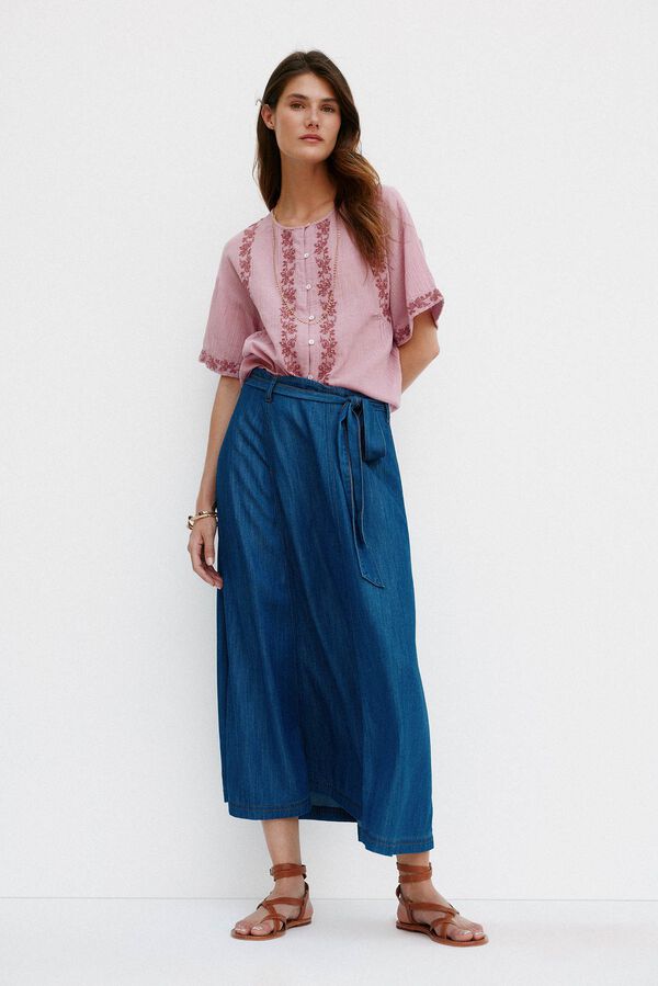 Hoss Intropia Gemma. Blusa romántica Lila