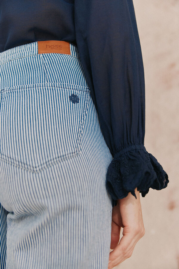 Hoss Intropia Prisca. Jeans de botões Azul