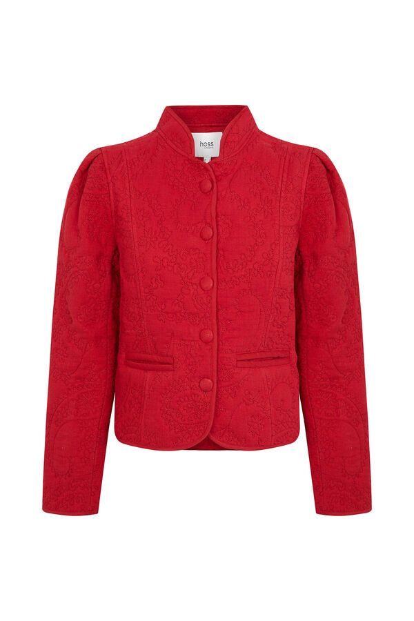 Hoss Intropia Elisa. Casaco acolchoado curto Vermelho