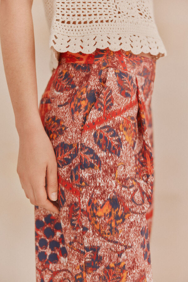 Hoss Intropia Philipa.Pantalon estampado Multicolor