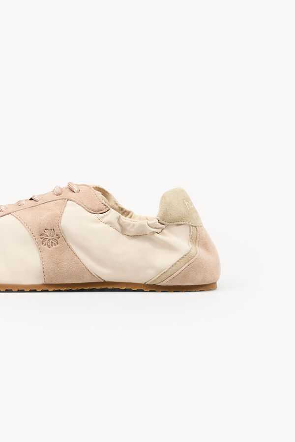 Hoss Intropia Miriam. Sneaker estilo ballet Beige