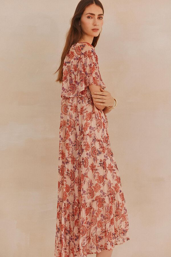 Hoss Intropia Aria. Vestido fluido Amarillo