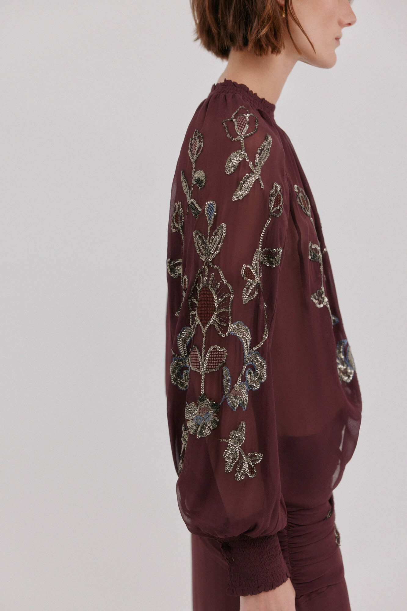 Hoss Intropia Cenese.Blusa beads
