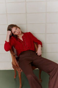 Hoss Intropia Caridad. Blusa rom&acirc;ntica