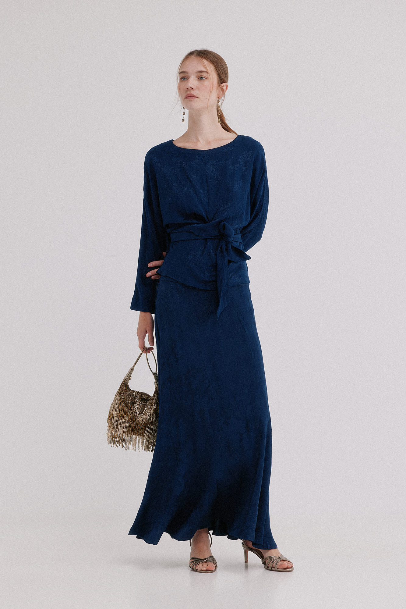 Hoss Intropia Calia. Blusa jacquard