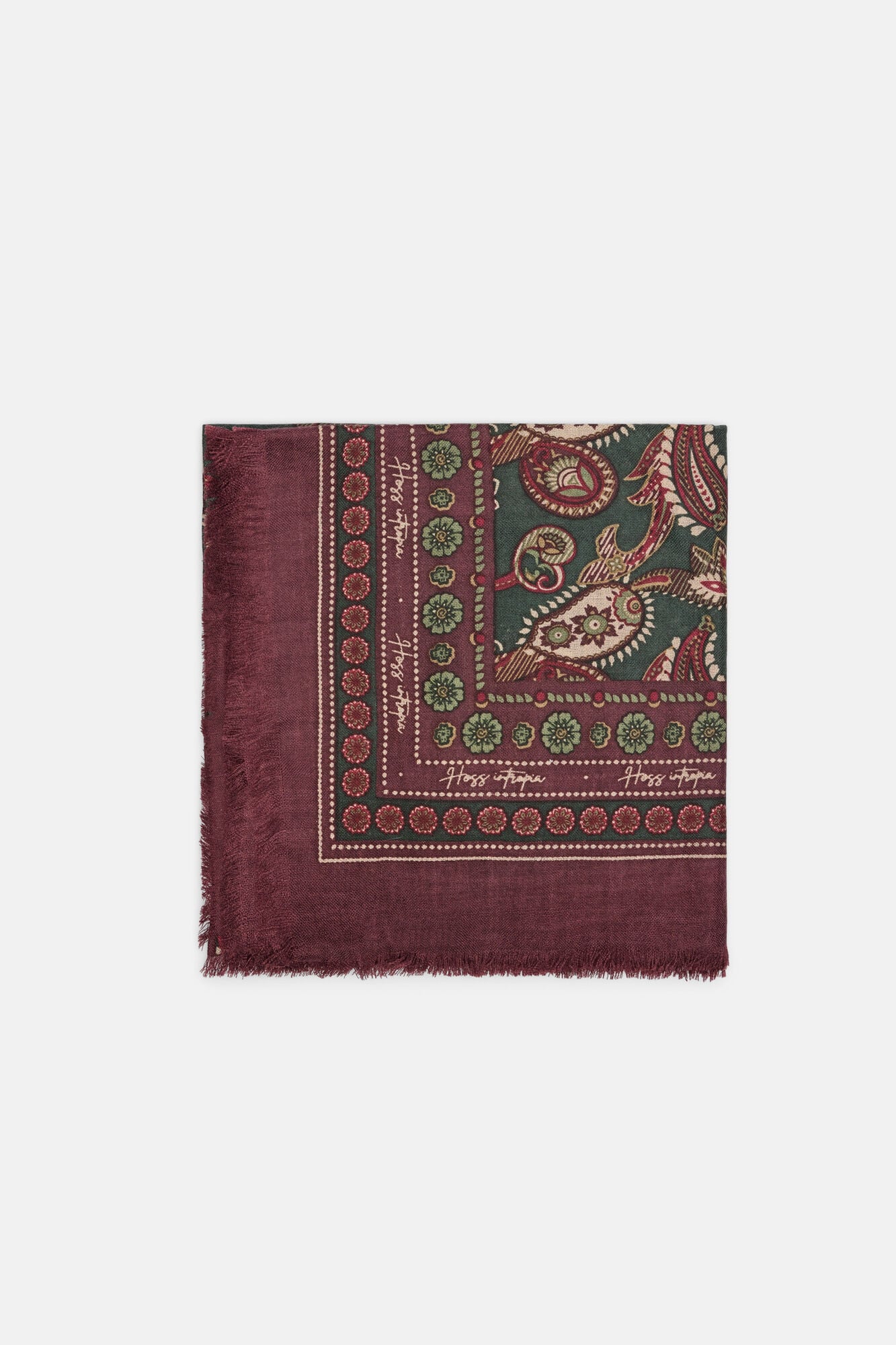Hoss Intropia Lili. Bandana de lana estampada