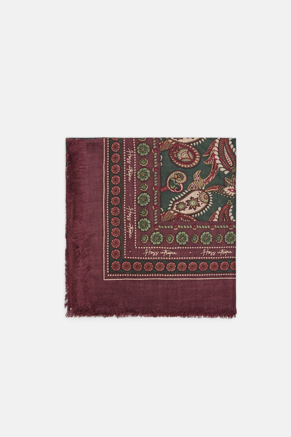 Hoss Intropia Lili. Bandana de lana estampada Multicolor