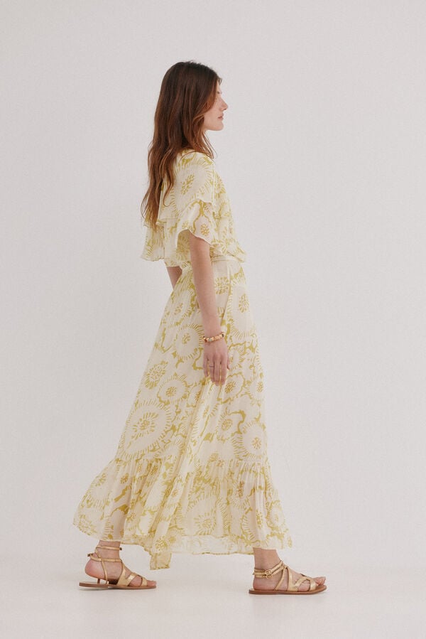 Hoss Intropia Alisha. Vestido comprido fluido Multicolorido