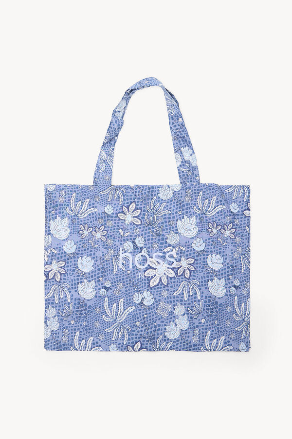 Hoss Intropia Numa. Bolsa de tela Azul