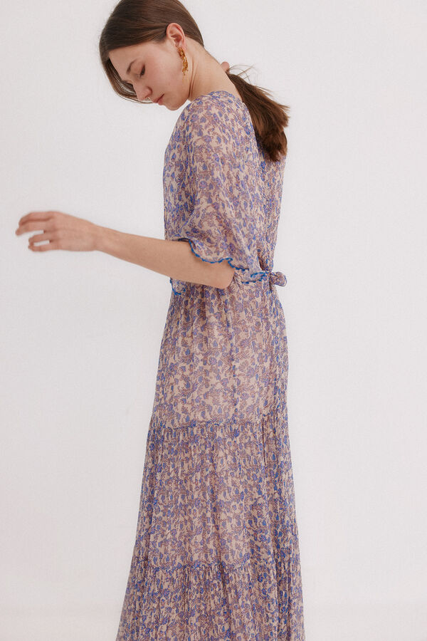 Hoss Intropia Amanda. Vestido floral Multicolorido