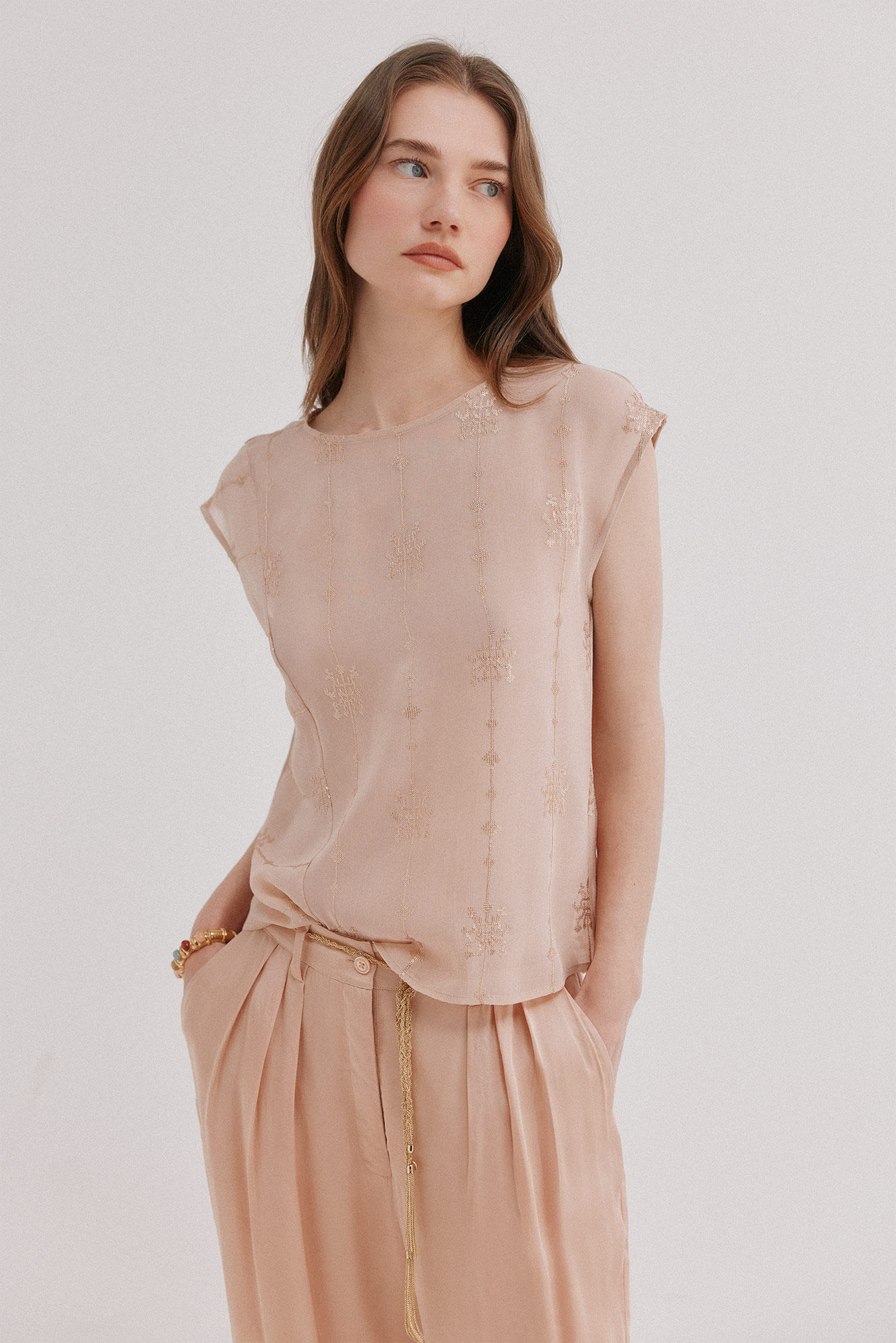 Hoss Intropia Georgia. Blusa delicada